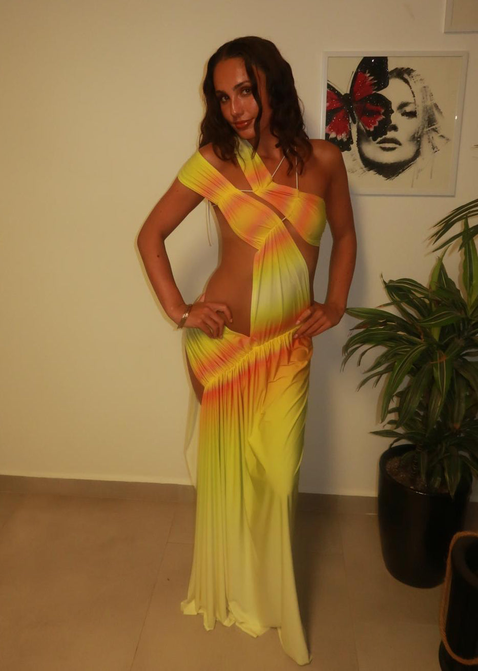 Fal-ash - Wrap-around dress