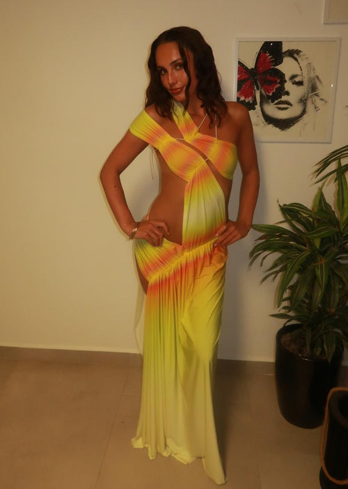 Fal-ash - Wrap-around dress