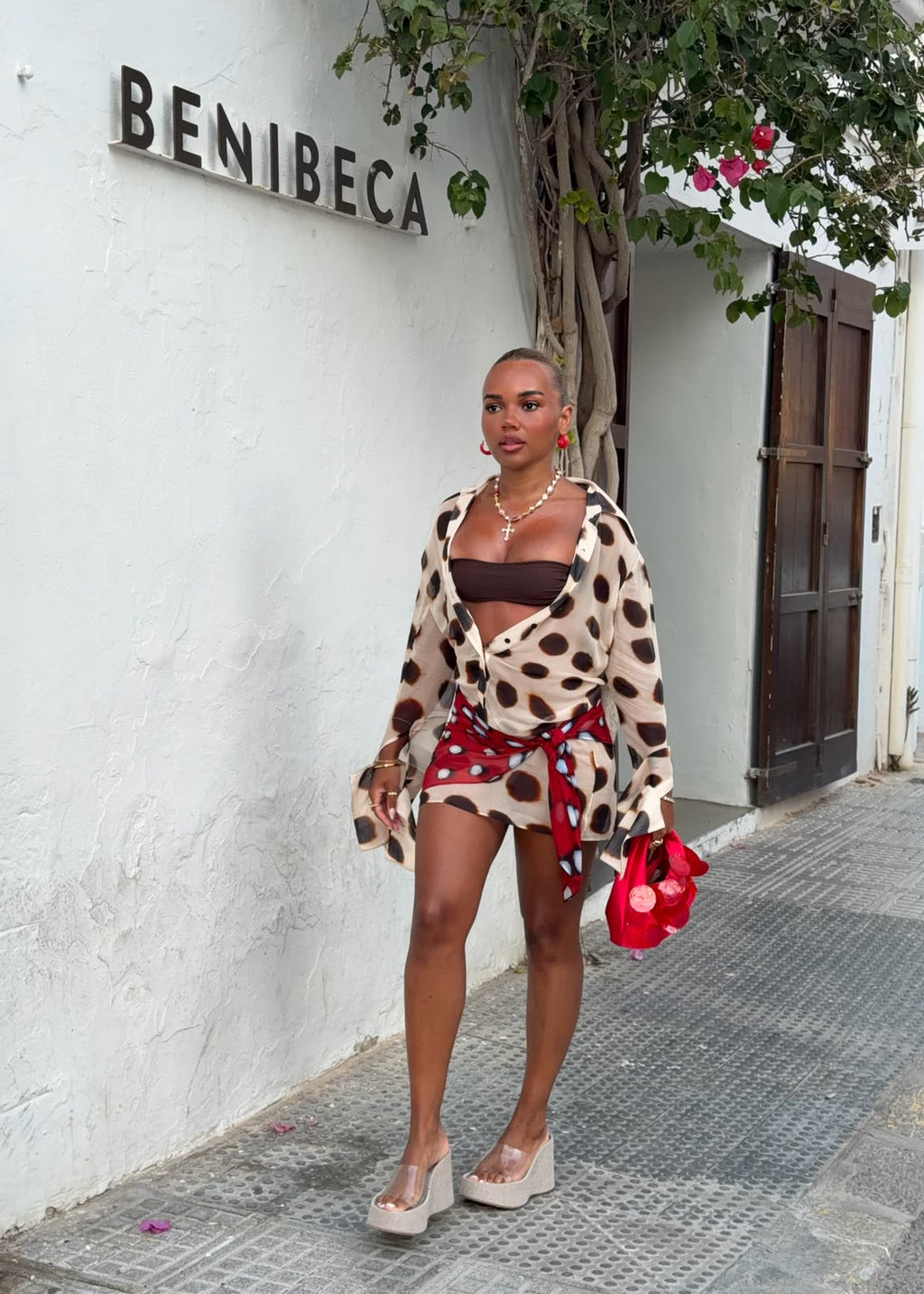 Rat & Boa Nilah Shirt Animal Dress